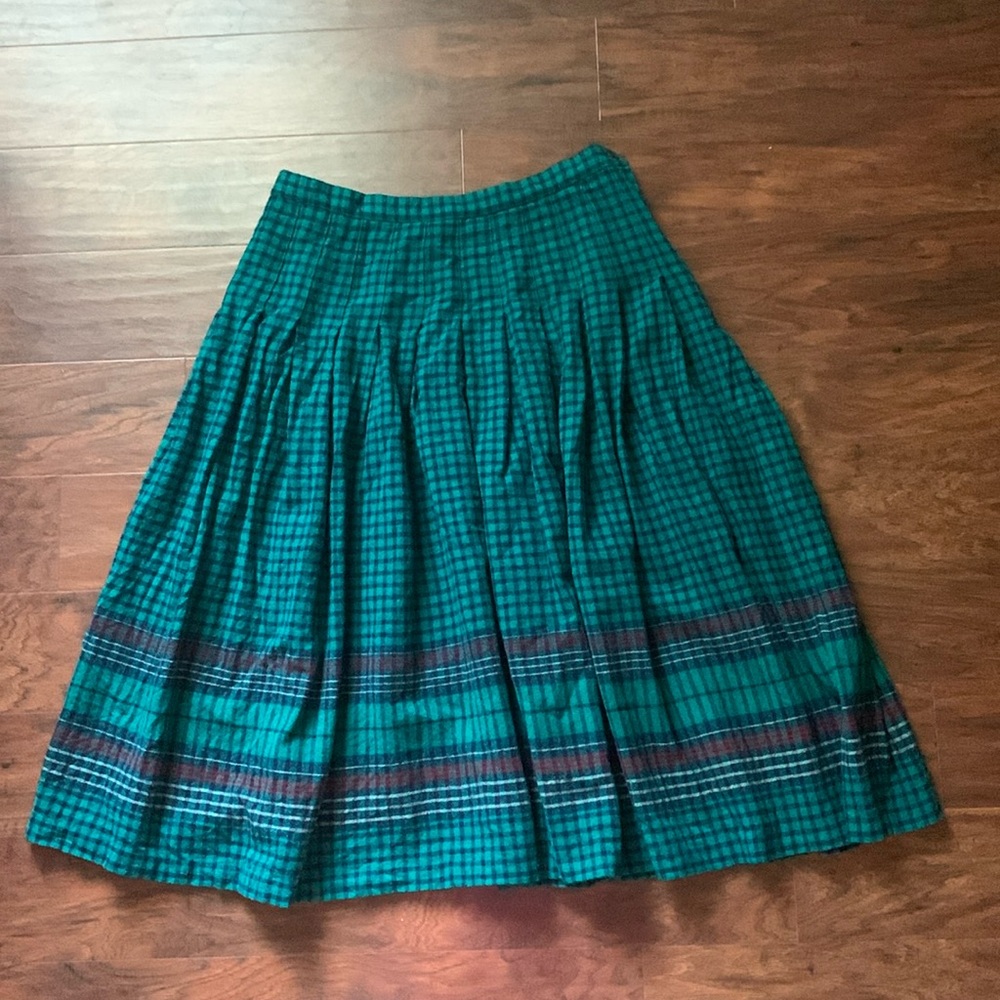 Pendleton vintage wool skirt